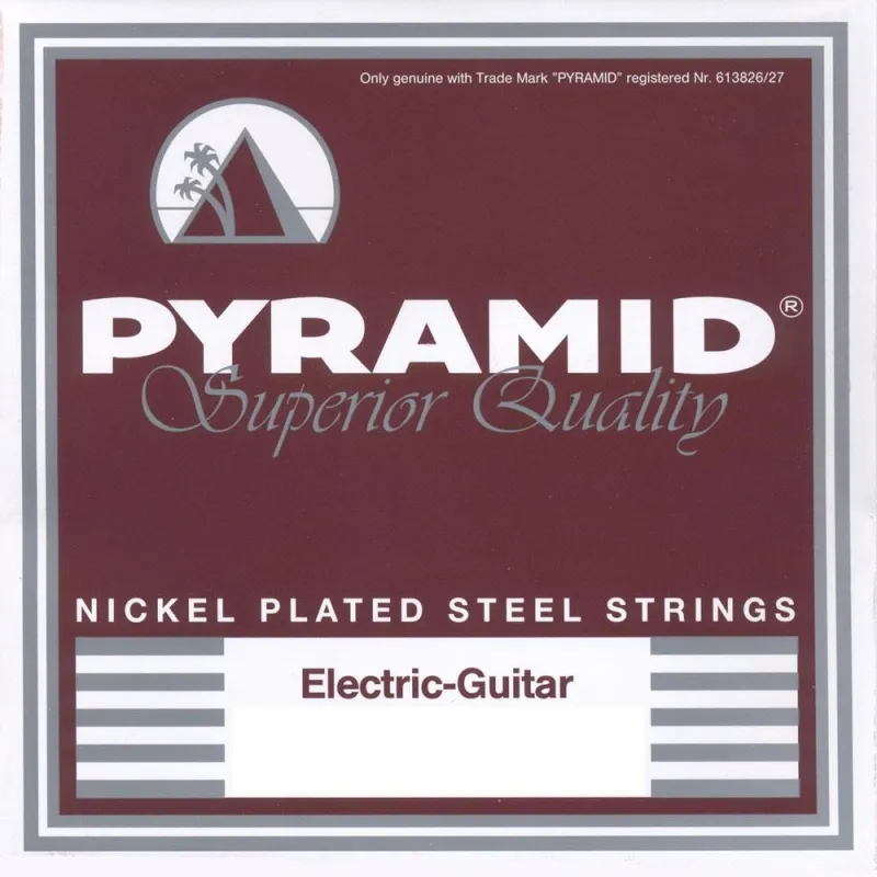 PYRAMID E-Gitarre Nickel-Plated Steel Saiten SATZ