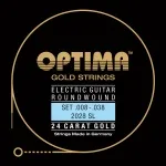 OPTIMA 24K GOLD STRINGS E-Gitarren Saiten SATZ