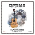 OPTIMA 270 NMT SILVER CLASSICS Konzertgitarre Saiten SATZ medium