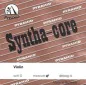 Preview: PYRAMID Syntha-core Violin Saiten SATZ, mittel, E-Kugel