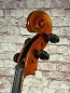 Mobile Preview: 230423 Schnecke-vorne-seitlich-Detailansicht eines Stoica Alin di Bottega Cello Handarbeit aus Siebenbürgen 2023