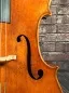Mobile Preview: F-Loch-Ansicht eines Stoica Alin Meister Cello Handarbeit aus Siebenbürgen 2021