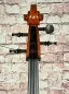 Preview: Schnecke-Ansicht-vorne eines Stoica Alin Meister Cello Handarbeit aus Siebenbürgen 2021