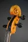 Mobile Preview: Schneckeansicht-vorne-seitlich eines Stoica Alin Meister Cello Handarbeit aus Siebenbürgen 2023