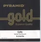 Preview: PYRAMID Gold Cello Saiten SATZ