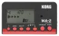 Mobile Preview: KORG MA-2 Digital Metronome, Farbe schwarz/rot