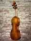 Mobile Preview: Boden-Seiten-Detailansicht einer Simon Joseph 5Saiter 4/4 Meister Geige (Violine) Handarbeit 2021
