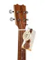 Preview: APC CS Simple Concert Ukulele aus massiver Koa-Akazie mit offenporigem Finish – handgefertigt in Portugal - Kopfansicht - Logo