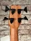 Preview: Kopf-unten-Detailansicht einer APC Bass Ukulele Modell Classic, Handarbeit aus Portugal