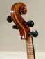 Preview: Simon Joseph Meister-Bratsche 42,3 cm, Stradivari Modell, gebaut 2023 in Siebenbürgen – Schneckeansicht hinten seitlich