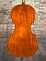 Preview: Boden-Ansicht eines Bucur Ioan Stradivarius linkshänder Modell Cello (Violoncello) Handarbeit 2023