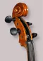 Preview: Bucur Ioan Professional 4/4 Linkshänder Cello 2025 (Nr. 2) – Schneckeansicht vorne seitlich
