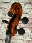 Mobile Preview: Schnecke-vorne-seitlich-Ansicht eines Bucur Ioan Stradivarius linkshänder Modell Cello (Violoncello) Handarbeit 2023