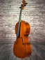 Mobile Preview: Seiten-Detailansicht-Decke-Zarge-komplett eines nicht spielfertiges Cello (Violoncello) Handarbeit 2022