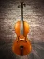 Mobile Preview: Front-Detailansicht einer Simon Joseph Amati Cello (Violoncello) Handarbeit 2019