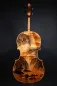 Mobile Preview: Rueckansicht eines Kalas Csaba \"Caribbean\" 4/4 Meister Cello (Violoncello) nach Montagnana \"Sleeping Beauty\" Handarbeit 2022