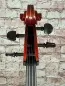 Mobile Preview: Schnecke-vorne-Detailansicht einer Simon Joseph Montagnana Cello (Violoncello) Handarbeit 2022
