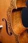 Mobile Preview: Deckenansicht an der C-Kante eines Kalas Csaba 4/4 Meister Cello (Violoncello) nach Stradivarius Handarbeit 2022