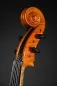 Mobile Preview: Schnecke-vorne-seitlich-Detailansicht eines Simon Joseph Cello da Spalla (Viola Pomposa) Handarbeit aus Siebenbürgen gebaut 2022