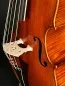Mobile Preview: Steg-Detailansicht eines Simon Joseph Cello da Spalla (Viola Pomposa) Handarbeit aus Siebenbürgen gebaut 2022