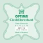 Mobile Preview: OPTIMA GOLDBROKAT Aluminium Violin Saiten SATZ