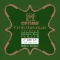 Mobile Preview: GOLDBROKAT BRASSED PREMIUM 4/4 Violin E-Saite in 5 Stärken zur Auswahl mit Kugel