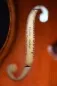 Preview: Etikett-Detailansicht einer Simon Joseph Corneless Geige (Violine) Handarbeit 2022
