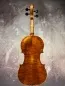 Mobile Preview: Rück-Detailansicht einer Györke Francisc Konzert Geige (Violine) Handarbeit 2020
