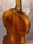 Mobile Preview: Halsansatz-hinten-Detailansicht einer Györke Francisc Konzert Geige (Violine) Handarbeit 2020