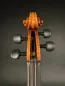 Mobile Preview: Wirbel-vorne-Detailansicht einer Pop Dumitru 4/4 \"di Bottega\" Geige (Violine) Handarbeit 2018