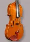 Preview: Decken-Zargenansicht einer Kalas Csaba Meister Geige (Violine) GUARNERI OLE BULL Modell gebaut 2020