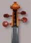 Preview: Schneckeansicht vorne einer Kalas Csaba Meister Geige (Violine) GUARNERI OLE BULL Modell gebaut 2020