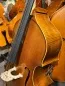 Mobile Preview: Halsansatz-vorne-Detailansicht eines Bivaj Árt Orchester Kontrabasses Modell GRANCINO Handarbeit 2021