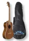 Preview: LANIKAI Mahogany Series Baritonukulele MA-B – Seitenansicht mit Tasche