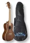 Preview: LANIKAI Mahogany Series Konzertukulele – Seitenansicht mit Tasche