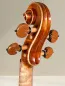 Preview: Simon Joseph 4/4 „Meister“ Barock Geige nach Stradivarius Modell gebaut 2025 - Schneckeansicht hinten seitlich