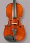 Preview: Restaurierte 4/4 Violine ca. 1900 mit Evah Pirazzi Saiten und Ebenholz-Setup - Deckenansicht