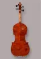 Preview: Restaurierte 4/4 Violine ca. 1900 mit Evah Pirazzi Saiten und Ebenholz-Setup - Rueckansicht