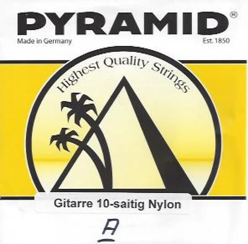 Pyramid 10-saitige Konzert Gitarre Nylon A-10 Einzel-Saite