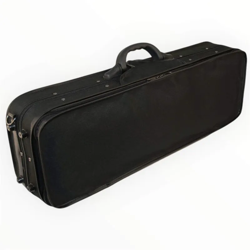 Petz ultraleichtes Viola Etui aus Hartschaum, rechteckig - geschlossen, Deckeansicht