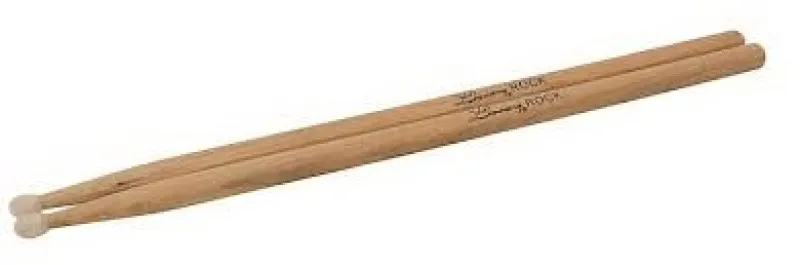 1 Paar DIMAVERY ROCK Eiche Drumsticks, Nylon Tip