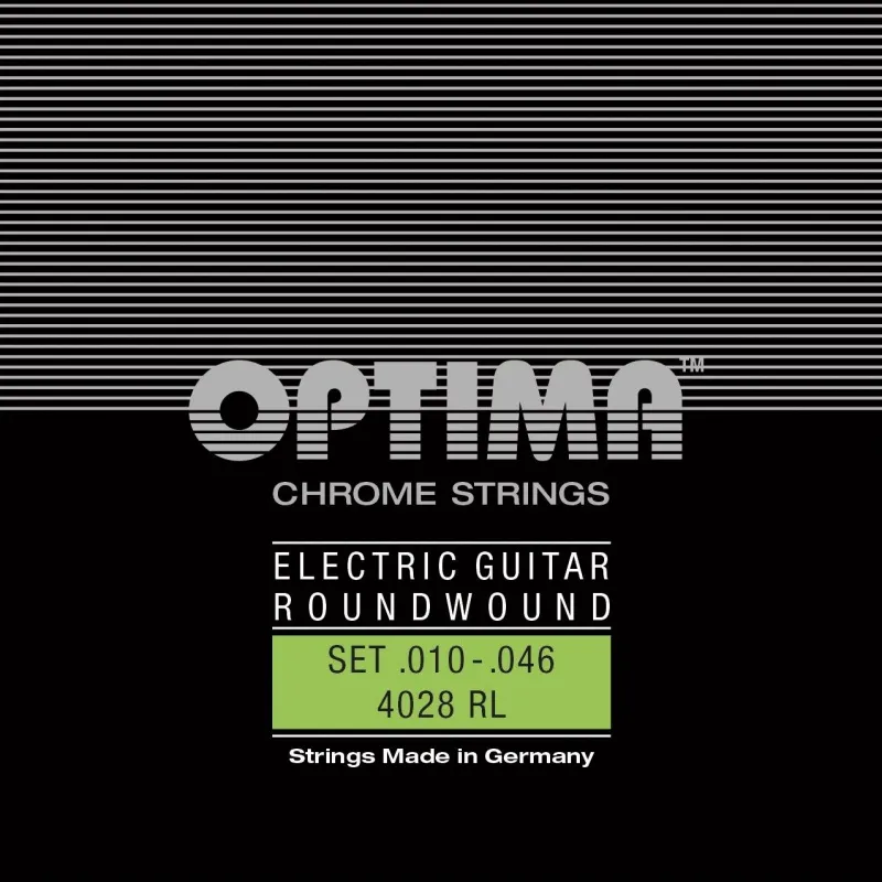 OPTIMA PREMIUM CHROME E-Gitarren Saiten SATZ