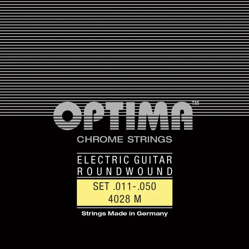 OPTIMA PREMIUM CHROME E-Gitarren Saiten SATZ