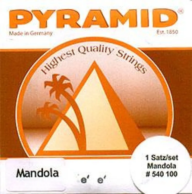 Pyramid Mandola Saiten SATZ versilbert umsponnen