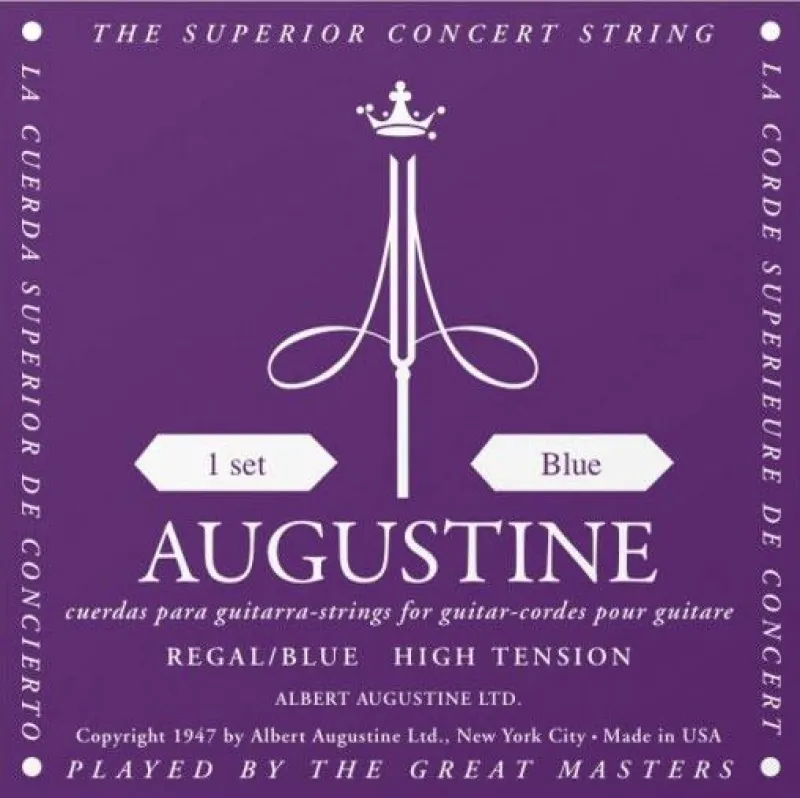 AUGUSTINE Classic REGAL Blue Konzertgitarre Saiten SATZ