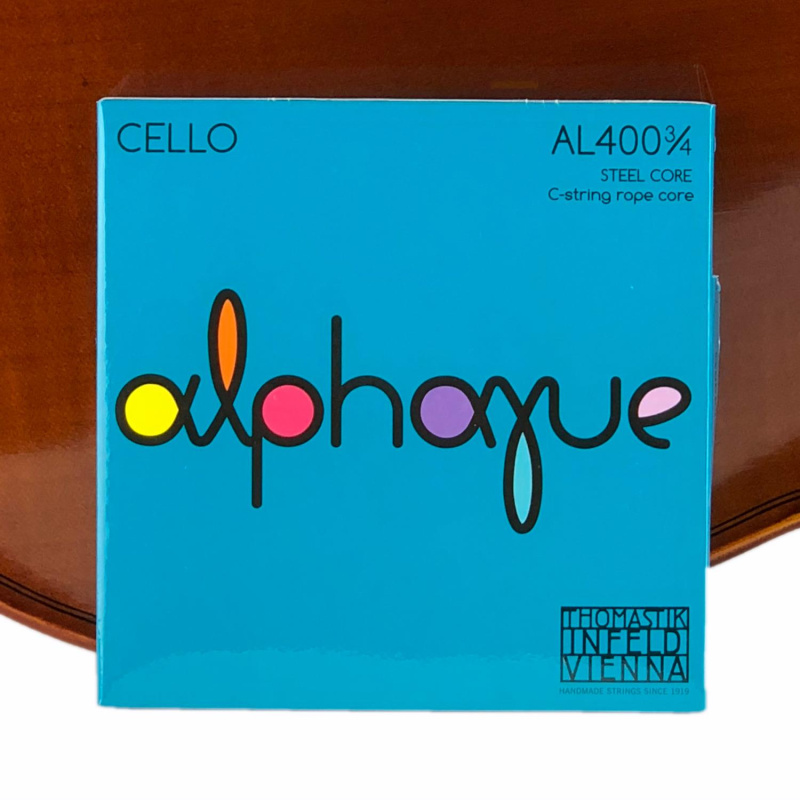 Preview: Thomastik Alphayue 3/4 Cello Saiten Satz