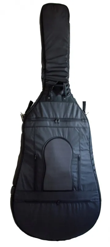 Sandner 1/4 Kontrabass gut gepolsterte Tasche schwarz