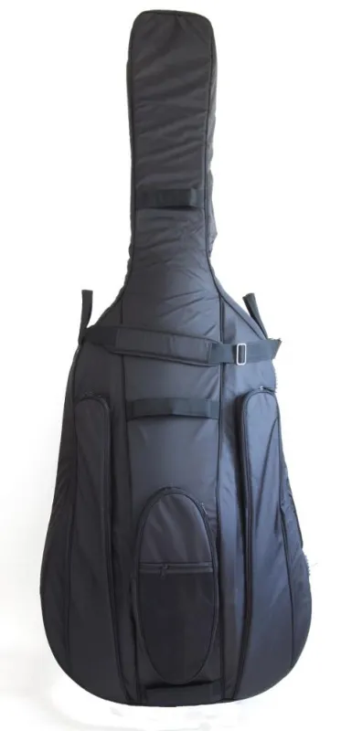 Sandner 1/4 Kontrabass gut gepolsterte Tasche schwarz