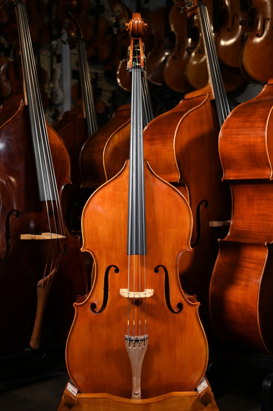 Preview: Bucur Ioan 1/8 "Professional" Kontrabass, Handarbeit aus RO