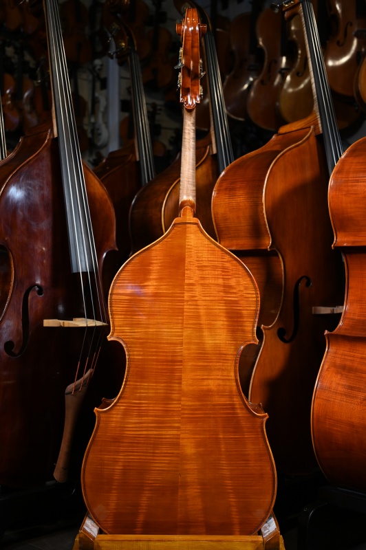 Preview: Bucur Ioan 1/8 "Professional" Kontrabass, Handarbeit aus RO